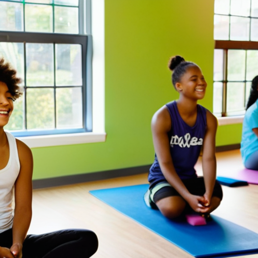 청소년상담사와 관련된 국내외 사례 연구 - **Image Prompt: Holistic Harmony in a Youth Wellness Center**
    A vibrant, sunlit image capturing ...