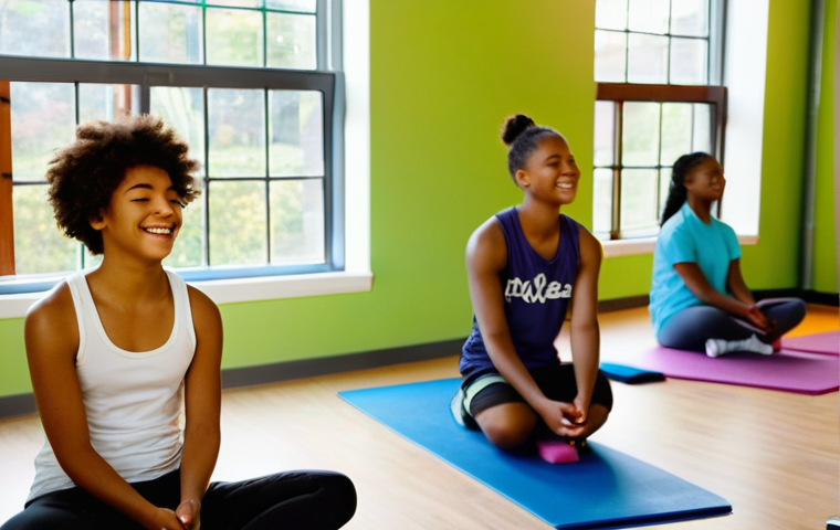 청소년상담사와 관련된 국내외 사례 연구 - **Image Prompt: Holistic Harmony in a Youth Wellness Center**
    A vibrant, sunlit image capturing ...